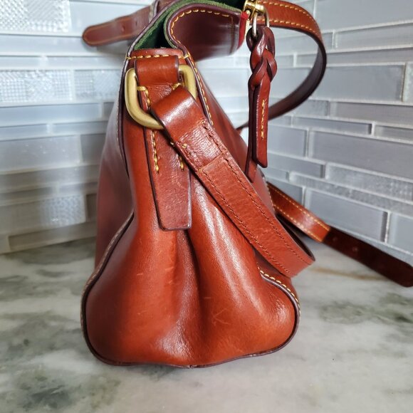 NWOT Dooney and Bourke Laurel Ginger Florentine Crossbody Bag - Picture 7 of 16